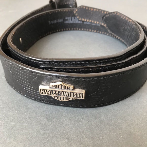 harley leather belt
